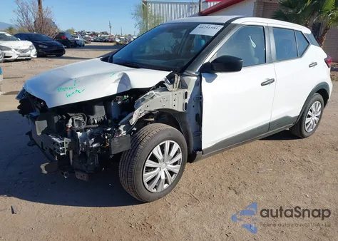2021 Nissan Kicks S Xtronic Cvt из США, поврежденный, VIN 3N1CP5BV7ML479902